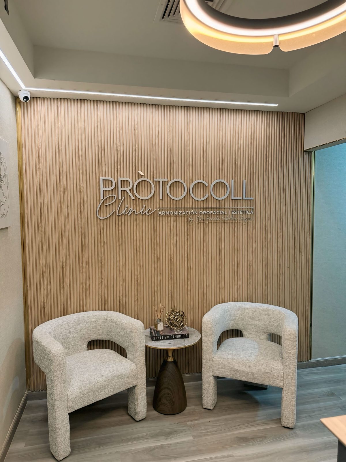Recepción de Protocoll Clinic – Armonización Orofacial | Estética
